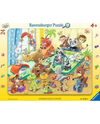 Ravensburger Childrens puzzle in the animal kindergarten (24 pieces, frame puzzle)