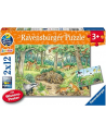 Ravensburger Why? For what reason? Why? Animals in the forest and on the meadow, jigsaw puzzle (2x 12 parts, with knowledge poster) - nr 5