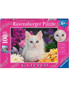 Ravensburger Childrens puzzle glitter cat (100 pieces, glittery pieces) - nr 1