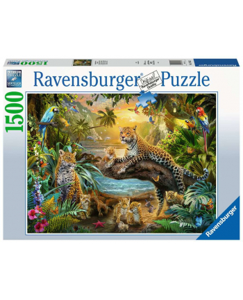 Ravensburger Jigsaw Puzzle Leopard Family in the Jungle (1500 pieces)