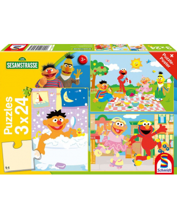 schmidt spiele Schmidt games make things, puzzle (3x 24 pieces)