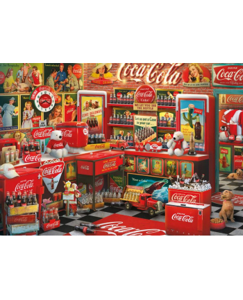 Schmidt Spiele Coca Cola - Nostalgie-Shop, jigsaw puzzle (1000 pieces)