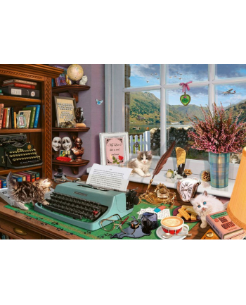 Schmidt Spiele Puzzle Steve Read: At the Desk (Secret Puzzle)