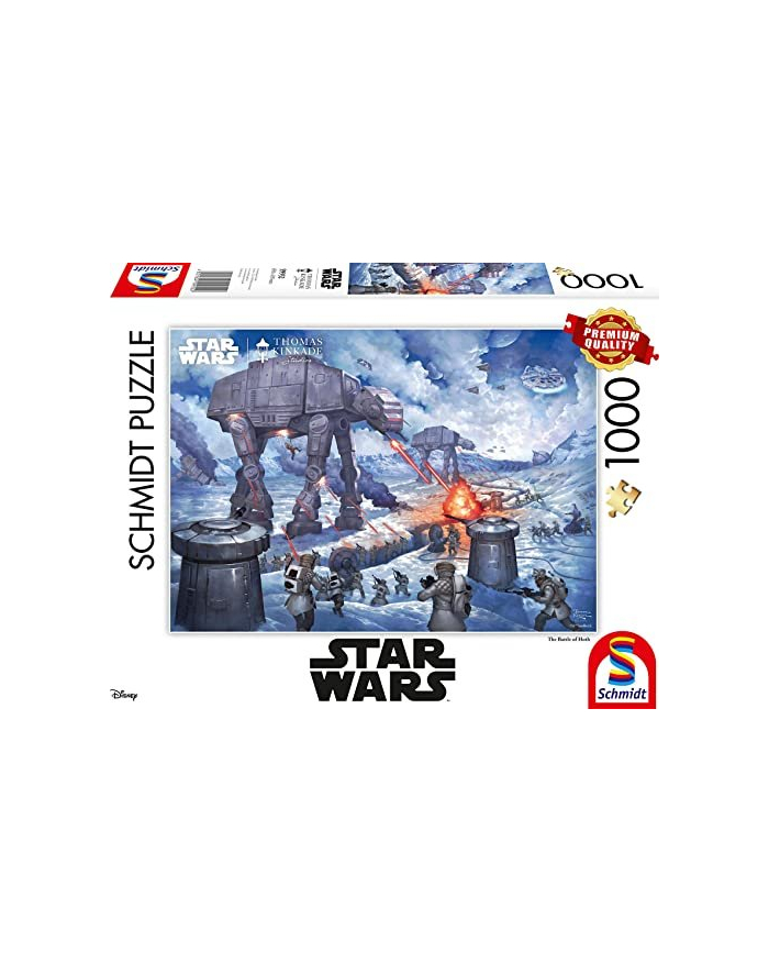 Schmidt Spiele Thomas Kinkade Studios: Star Wars - The Battle of Hoth, Jigsaw Puzzle (1000 pieces) główny