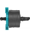 GARD-ENA Micro-Drip-System Adjustable End Drip Head 1-8 l/h, pressure-compensating (Kolor: CZARNY/turquoise, 5 pieces, model 2023) - nr 13
