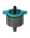 GARD-ENA Micro-Drip-System Adjustable End Drip Head 1-8 l/h, pressure-compensating (Kolor: CZARNY/turquoise, 5 pieces, model 2023) - nr 7