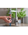 GARD-ENA Textile Hose Liano Xtreme 1/2'', 10 meter set + indoor adapter (dark grey/orange, model 2023, incl. watering nozzle, control valve) - nr 16