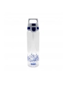 SIGG drinking bottle Total Clear One MyPlanet ''Blue'' 0.75L (transparent/dark blue, one-hand closure ONE) - nr 13