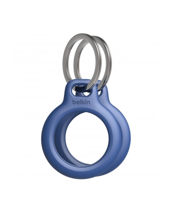 belkin Uchwyt breloczek do kluczy Secure Holder do AirTag - 2 pak, niebieski