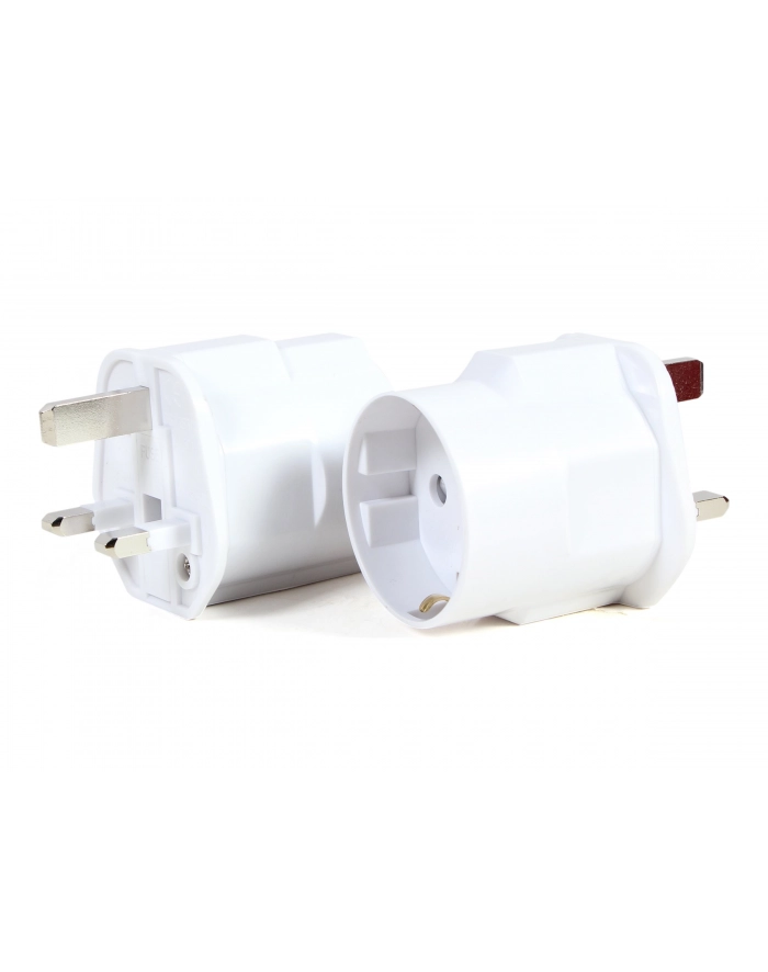 GEMBIRD Adapter AC - UK do (wersja europejska) schuko 13A główny