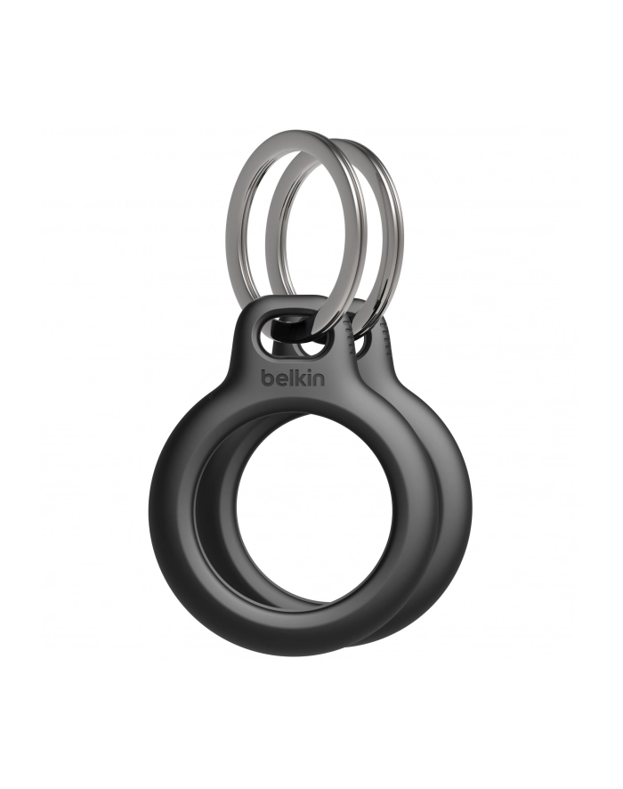 belkin Uchwyt breloczek do kluczy Secure Holder do AirTag - 2 pak, czarny główny