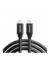 axagon BUCM2-CM10AB Kabel USB-C - USB-C, 1.0m 5A charging, ALU, 240W PD, oplot, USB2.0 - nr 30