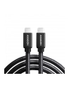 axagon BUCM2-CM30AB Kabel USB-C - USB-C, 3.0m 5A charging, ALU, 240W PD, oplot, USB2.0 - nr 30