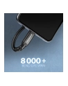 axagon BUCM32-CF15AB Kabel przedłużacz Gen2 USB-C - USB-C 1.5m, 5A, 20Gbps, PD 240W, oplot - nr 12