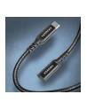 axagon BUCM32-CF15AB Kabel przedłużacz Gen2 USB-C - USB-C 1.5m, 5A, 20Gbps, PD 240W, oplot - nr 29