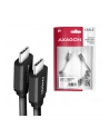 axagon BUCM-CM20TB Kabel Twister USB-C - USB-C, 1.1m USB2.0 3A ALU - nr 19