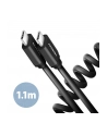 axagon BUCM-CM20TB Kabel Twister USB-C - USB-C, 1.1m USB2.0 3A ALU - nr 29