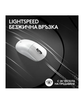 LOGITECH G PRO X SUPERLIGHT 2 LIGHTSPEED Gaming Mouse - WHITE - 2.4GHZ - N/A - EER2-933 - 933 nr 2