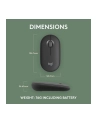 LOGITECH Pebble Mouse 2 M350s - TONAL GRAPHITE - BT - N/A - EMEA-808 - DONGLELESS - nr 25