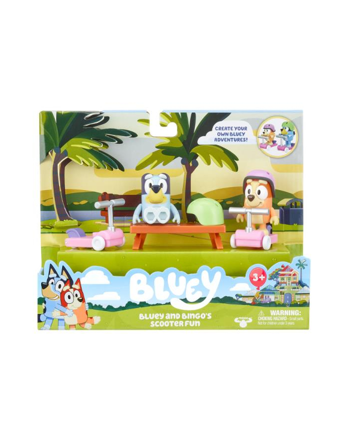 tm toys Bluey Jazda na hulajnodze 13085 główny