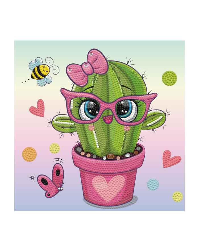 dante Diamond Dotz Pretty in pink Cactus DTZ3013 główny