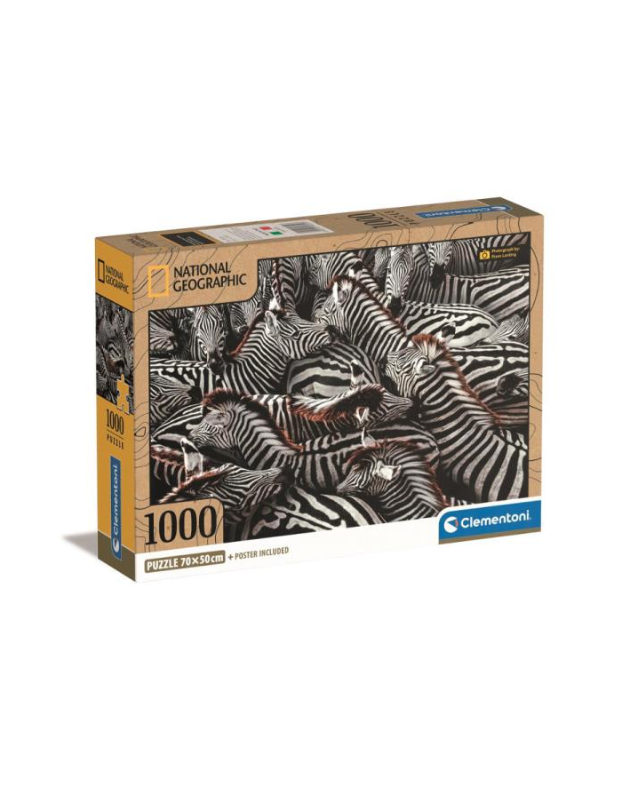 Clementoni Puzzle 1000el Compact National Geographic 39729 główny
