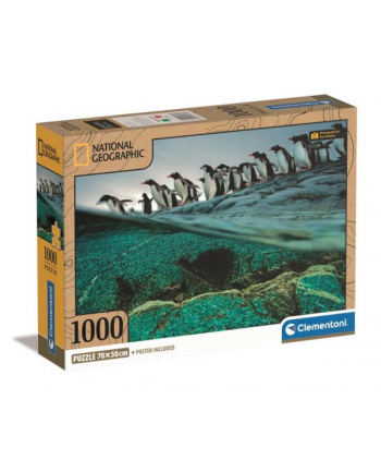 Clementoni Puzzle 1000el Compact National Geographic 39730