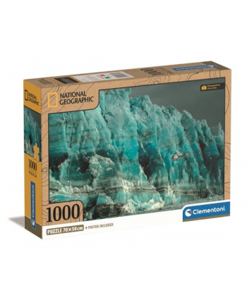 Clementoni Puzzle 1000el Compact National Geographic 39731