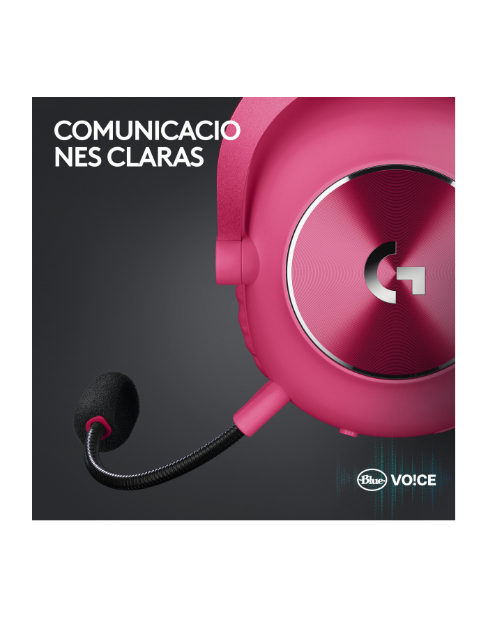 LOGITECH HEADSET - PRO X 2 LIGHTSPEED Wireless Gaming Headset - MAGENTA - 2.4GHZ - N/A - EMEA28-935 główny