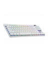 LOGITECH G PRO X TKL LIGHTSPEED Gaming Keyboard - WHITE - (US) INTL - 2.4GHZ/BT - N/A - EMEA28-935 - TACTILE - nr 10