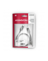 axagon BUCM2-CM10AB Kabel USB-C - USB-C, 1.0m 5A charging, ALU, 240W PD, oplot, USB2.0 - nr 46