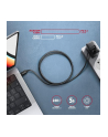 axagon BUCM2-CM15AB Kabel USB-C - USB-C, 1.5m 5A charging, ALU, 240W PD, oplot, USB2.0 - nr 42