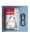 axagon BUCM2-CM30AB Kabel USB-C - USB-C, 3.0m 5A charging, ALU, 240W PD, oplot, USB2.0 - nr 15