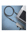 axagon BUCM32-CF15AB Kabel przedłużacz Gen2 USB-C - USB-C 1.5m, 5A, 20Gbps, PD 240W, oplot - nr 35