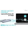 I-TEC USB-C Metal Ergonomic 4K 3x Display Docking Station with PD 100 W + i-tec Universal Charger 100W bundle - nr 8