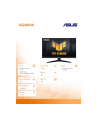 asus Monitor 24 cale VG246H1A IPS BK/0.5MS/(wersja europejska)/HDMI/100Hz - nr 6