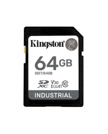 kingston Karta microSD 64GB CL10 UHS-I Industrial bez adaptera nr 2
