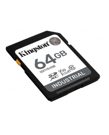kingston Karta microSD 64GB CL10 UHS-I Industrial bez adaptera nr 1