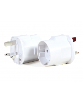 GEMBIRD Adapter AC - UK do (wersja europejska) schuko 13A nr 1