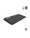 LOGITECH Pebble Keys 2 K380s - TONAL GRAPHITE - (US) INTL - BT - N/A - INTNL-973 - UNIVERSAL - nr 25