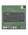 LOGITECH Pebble Keys 2 K380s - TONAL GRAPHITE - (US) INTL - BT - N/A - INTNL-973 - UNIVERSAL - nr 30
