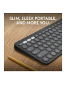 LOGITECH Pebble Keys 2 K380s - TONAL GRAPHITE - (US) INTL - BT - N/A - INTNL-973 - UNIVERSAL - nr 40