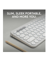 LOGITECH Pebble Keys 2 K380s - TONAL WHITE - (US) INTL - BT - N/A - INTNL-973 - UNIVERSAL - nr 30