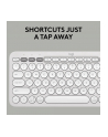 LOGITECH Pebble Keys 2 K380s - TONAL WHITE - (US) INTL - BT - N/A - INTNL-973 - UNIVERSAL - nr 32