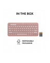 LOGITECH Pebble Keys 2 K380s - TONAL ROSE - (US) INTL - BT - N/A - INTNL-973 - UNIVERSAL - nr 13