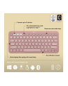 LOGITECH Pebble Keys 2 K380s - TONAL ROSE - (US) INTL - BT - N/A - INTNL-973 - UNIVERSAL - nr 18