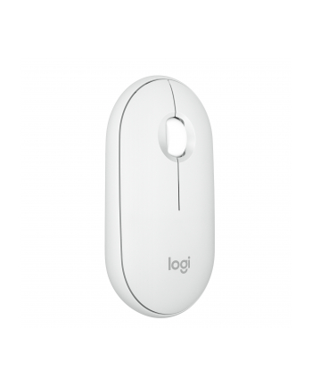 LOGITECH Pebble Mouse 2 M350s - TONAL WHITE - BT - N/A - EMEA-808 - DONGLELESS