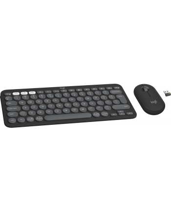 LOGITECH Pebble 2 Combo - TONAL GRAPHITE - (US) INTL - 2.4GHZ/BT - N/A - INTNL-973 - UNIVERSAL