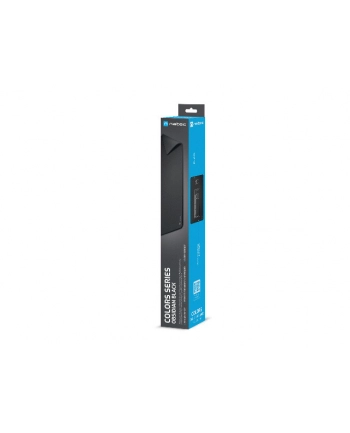 NATEC Podkładka pod mysz Colors Series Obsidian Kolor: CZARNY 800x400mm nr 2