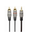 GEMBIRD Kabel 3.5mm stereo - 2xRCA 1.5m pozłacane złącza - nr 5